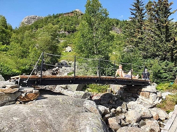 Brubygging i fjellet