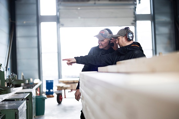 Prefabrikkering og montasje i egne lokaler