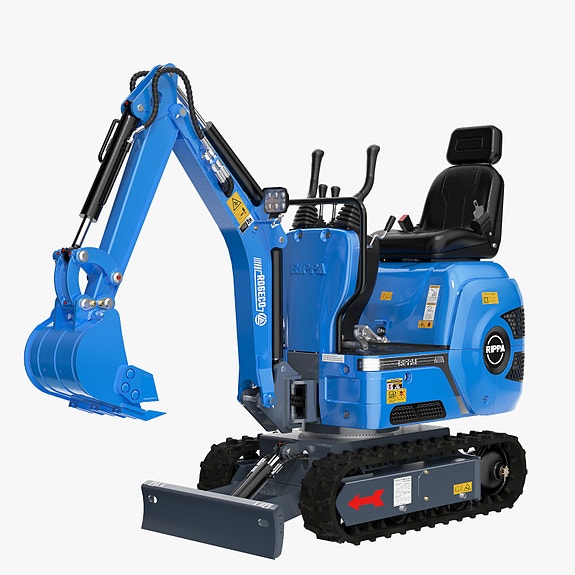 Rippa R06 Eco minigraver - Kubota Z482 diesel - Kun (75cm bred)