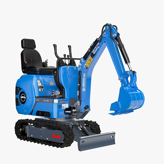 Rippa R06 Eco minigraver - Kubota Z482 diesel - Kun (75cm bred) 2 of 5