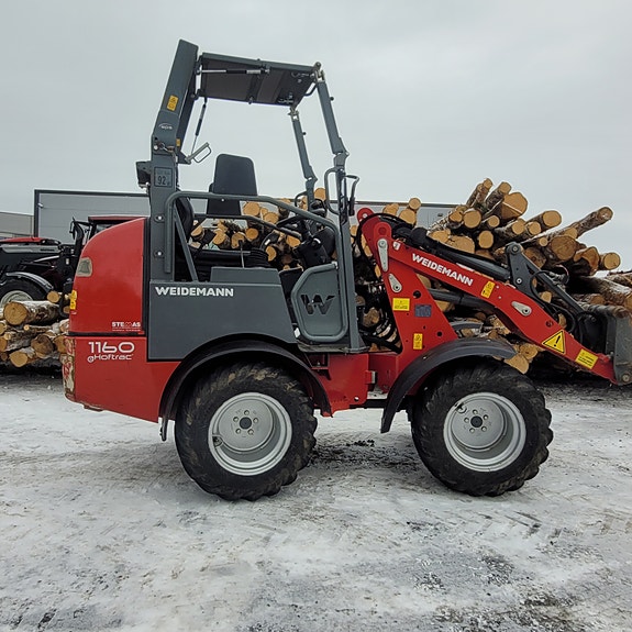 Weidemann 1160 eHoftrac (2020) –elektrisk minilaster!