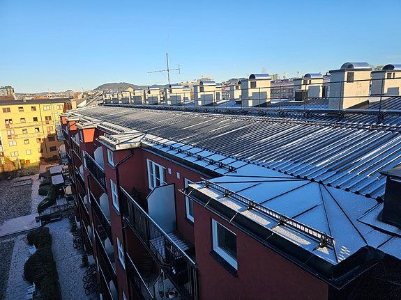 Komplett utskiftet tak på Vålerenga