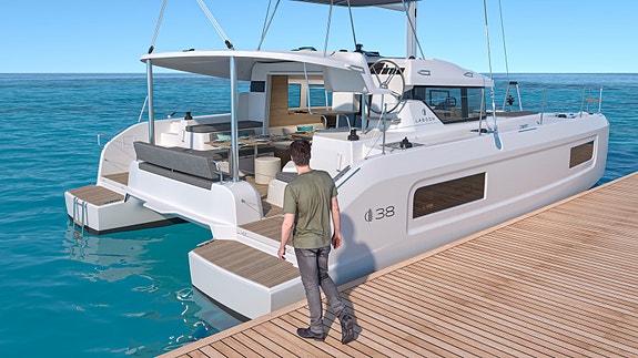 NYE Lagoon 38 - Se den på Cannes Yachting Festival 2026 2 of 5