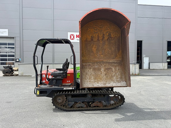 Kubota KC250 beltedumper med 180 grader roterende kasse 3 of 12