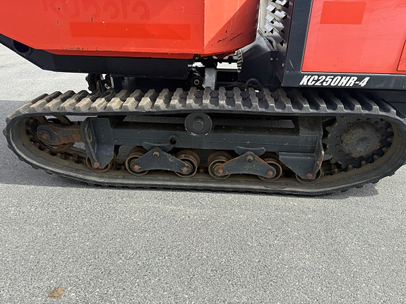 Kubota KC250 beltedumper med 180 grader roterende kasse 9 of 12
