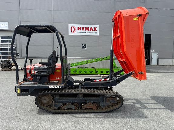 Kubota KC250 beltedumper med 180 grader roterende kasse 2 of 12