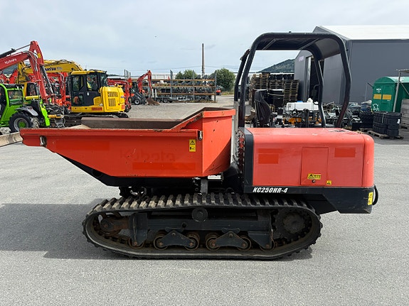 Kubota KC250 beltedumper med 180 grader roterende kasse 7 of 12