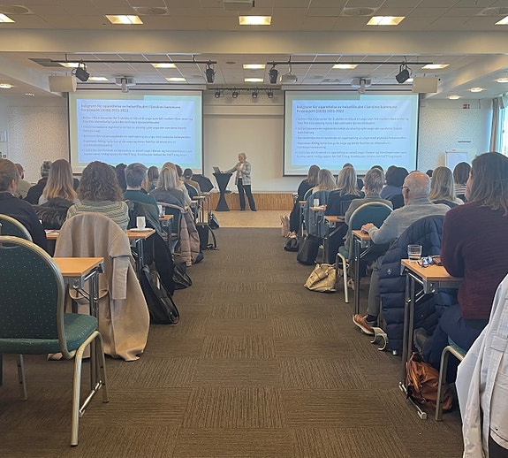 Fra Sterk&Klars fagdag på Solastrand hotell som ble avholdt januar 2026 for 140 deltakere