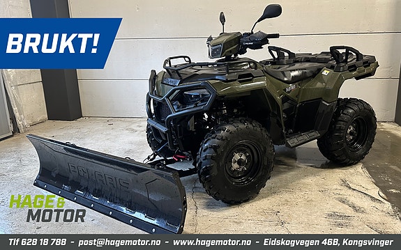 Polaris Sportsman 570 EPS - LAV km og timer!!