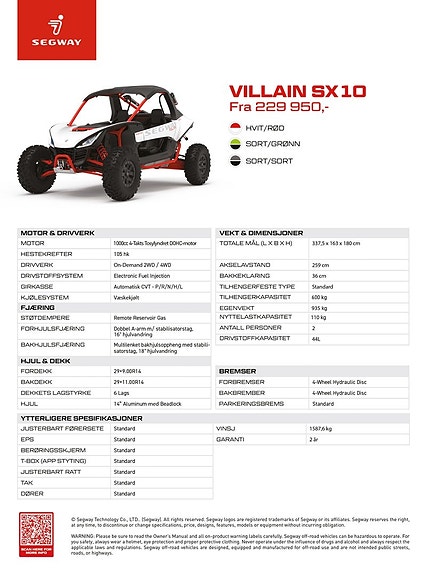 Segway Villain SX10 3 of 3
