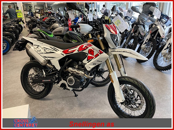 QJ Motor COV 125 Supermoto-NYHET 2026!-Nå i butikken!