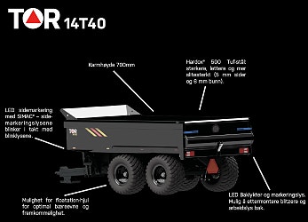 TOR DH 14T40 2025, kr 12 345,-