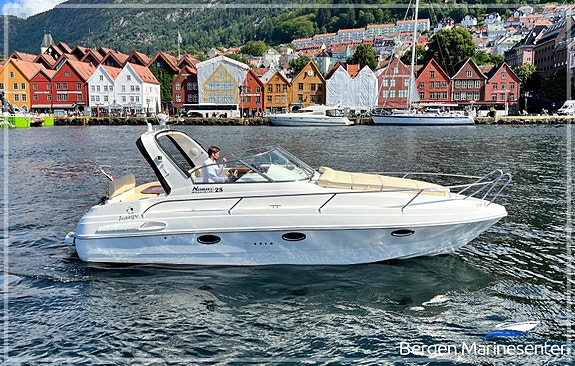 Nordic Ocean Craft 28 Nyere svart kalesje(2019).Dieselvarmer.Baugtrøster.Førde