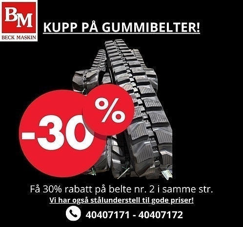 BM Gummibelter - 30% KAMPANJE