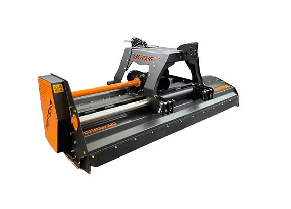 Kraftig Mateng beitepusser front og bakmontert