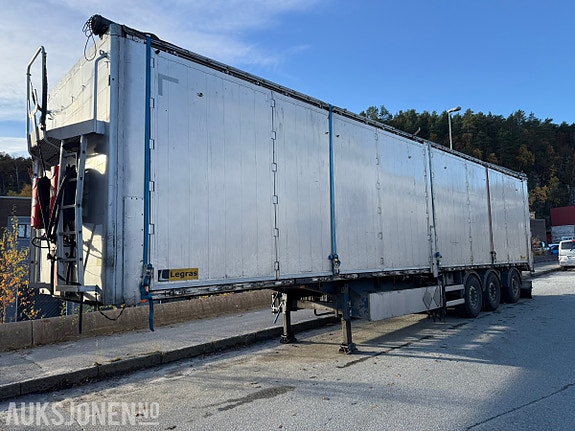 Legras Walking Floor Semitralle –Nylig EU-godkjent