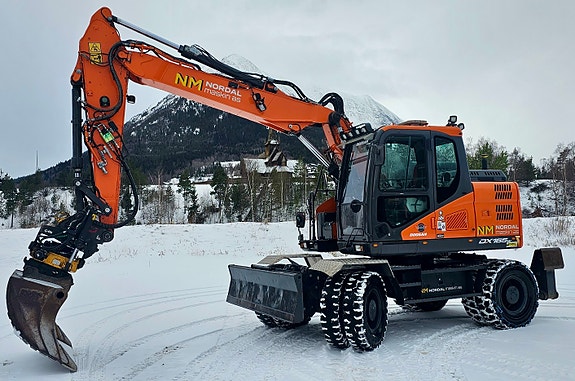 Doosan DX165W-5 Med GPS!