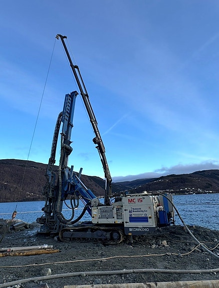 Peling/fundamentering for ny kai.