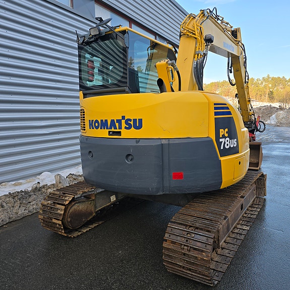 Komatsu PC78US-8 rotortilt