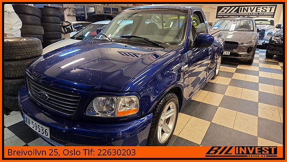 Andre SVT F-150 Lightning PickUp,380HK,5,4i-V8,3seter,Meg.Pen 2003, 160 931 km, 269 900 kr
