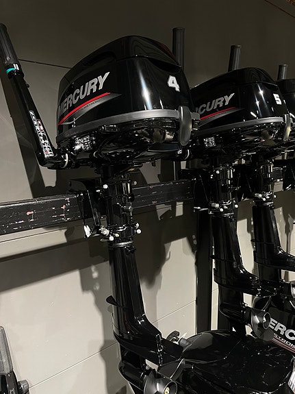 Mercury F 4 MH 4-takt påhengsmotor - BAKKENPRIS - LAGERSALG