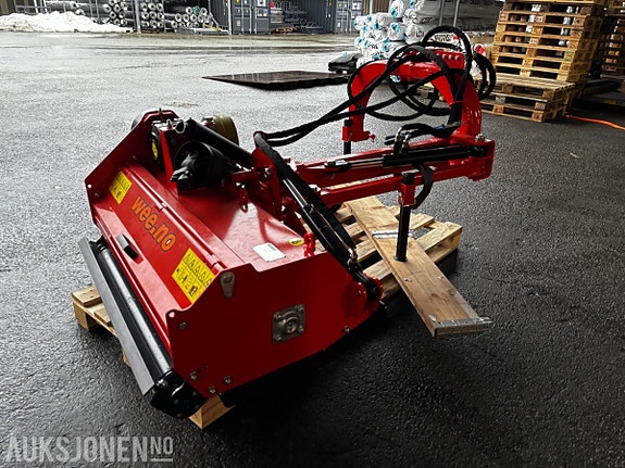WEE.NO AGL-105D Slagklipper med hydraulisk sideforskyvning – NY 2025-modell