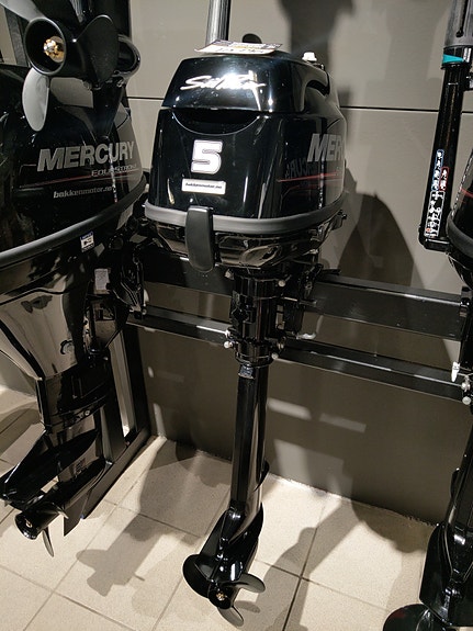 Mercury F 5 MLH Sailpower 4-takt påhengsmotor - BAKKENPRIS - LAGERSALG!
