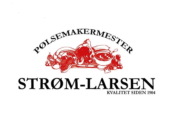 Strøm-Larsen as logo