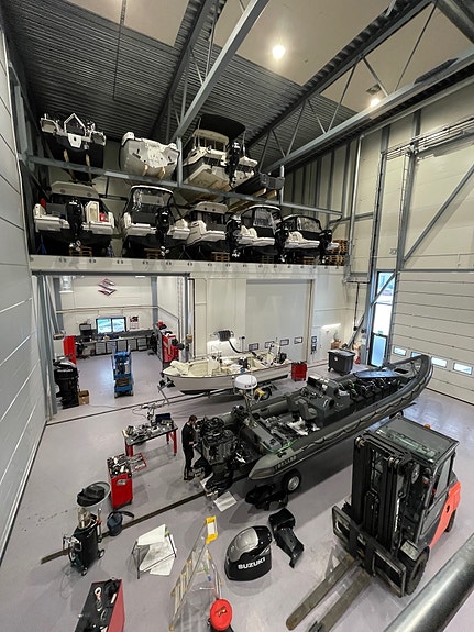 Luftige og moderne verkstedlokaler