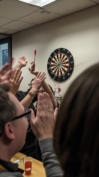 Når salgsmålene nås så er dette en ekstra kjekk arbeidsplass!