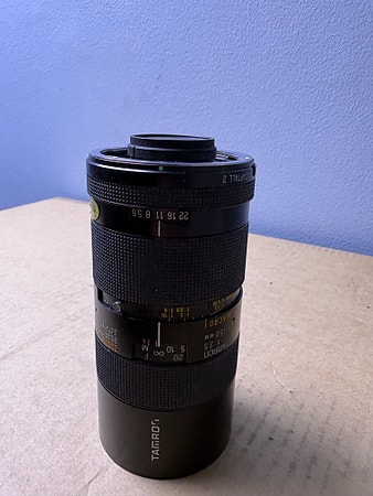 Tamron objektiv linse vintage