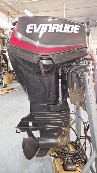 Evinrude E50 DPGLAGG - 2018 -mod delemotor/reparasjonsobjekt