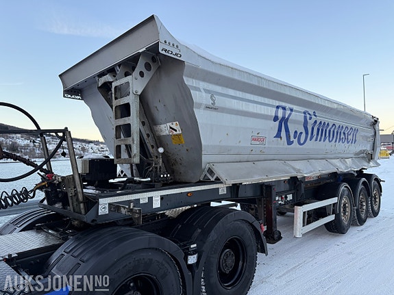 Andre ROJO SKANDHARD 500 25 M3 (Dumpersemi med boggieskyv, DSE-3)