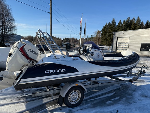 Grand 500 m/Evinrude 115hk/Kartplotter