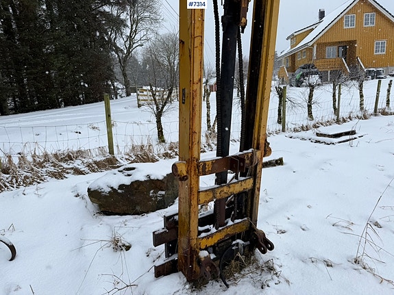 Gaffellift Gaffellift med HMV feste