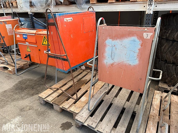 Andre 3 stk Satema større hoved-/fordelingsskap 125A – 230V