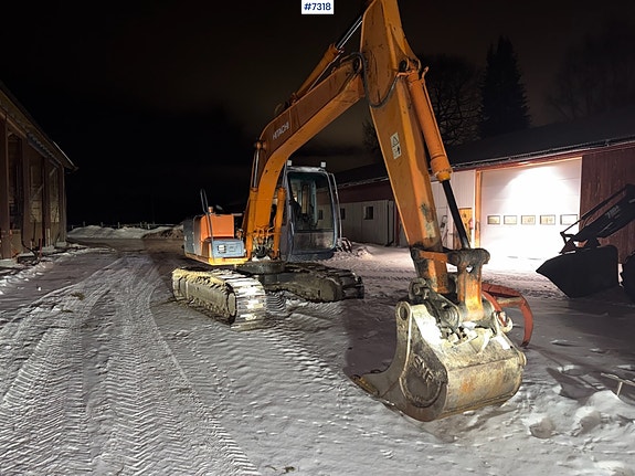 Hitachi 1997 Hitachi EX120-5 beltegraver m.SMP graveskuffe