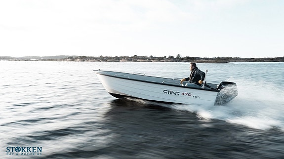 UTSTILLINGSBÅT - Sting 470 Pro - Mercury 25hk