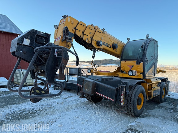 Dieci Pegasus 50.21 – 2016-modell, med Vinsj, Personkurv, Skuffe, Gafler