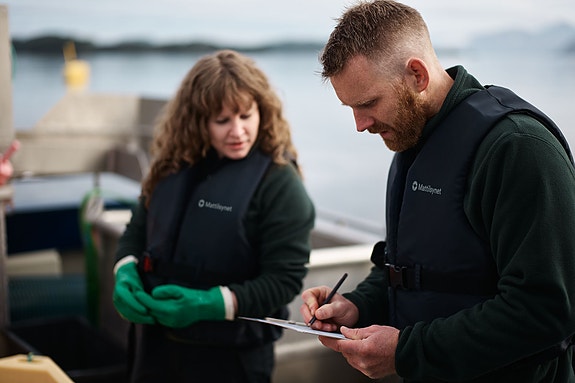 Prøvetaking med kollega