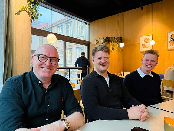 Torgeir, Sverre og Jonathan