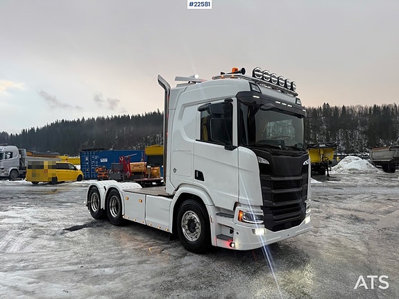 Scania R660  Trekkvogn med hydraulikk