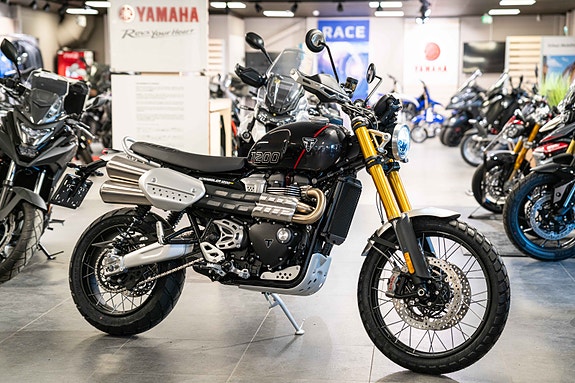 Triumph Scrambler 1200 XE - Partikjøp! Kun én i hver farge! 30.000 kroner rabatt på sykkelen!
