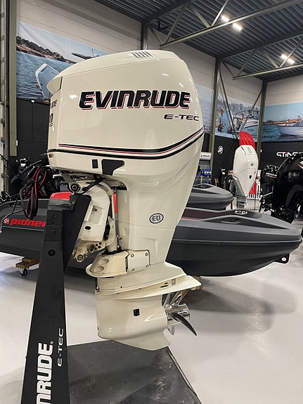 Evinrude 200 HO XL til salgs - meget velholdt!