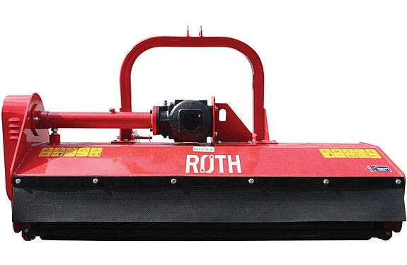 Beitepusser 155 cm uten sideforskyvning, ROTH
