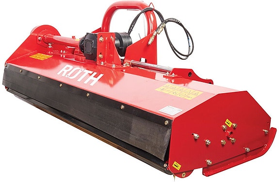 Beitepusser 205 cm med 40 cm sideforskyvning, ROTH