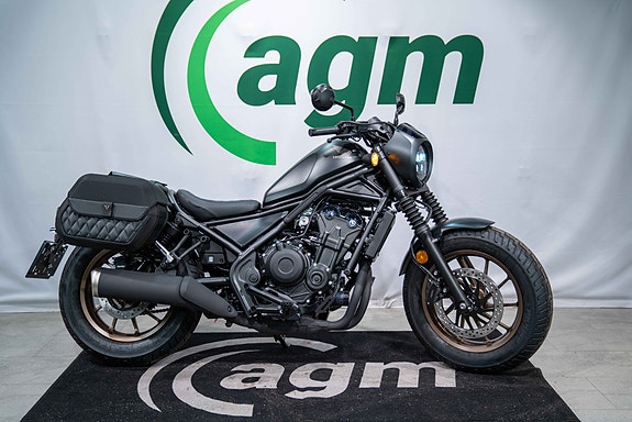 Honda CMX 500 Rebel S - med Legend Gear sidevesker for kun 5000 kroner!