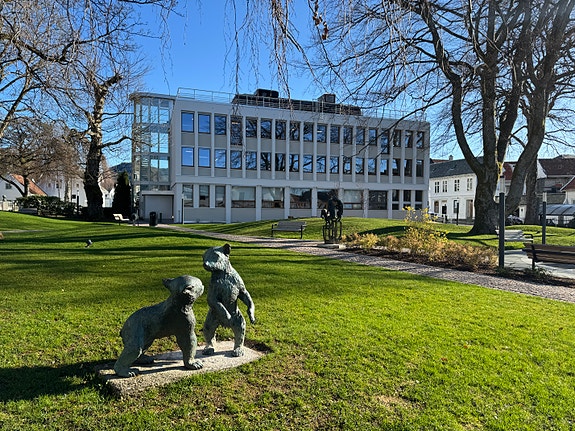 Bankparken - byens "grønne lunge"