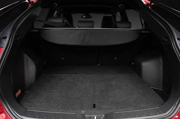 Stort og romslig bagasjerom