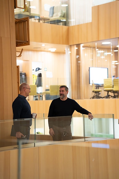 Ansatte på Rådhuset. Foto: Preben Hunstad - Bodø kommune